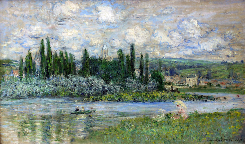 Näkymä Vétheuil W609 - Claude Monet
