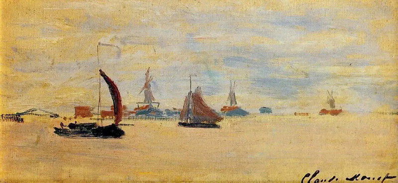 Näkymä Voorzaan W176 - Claude Monet
