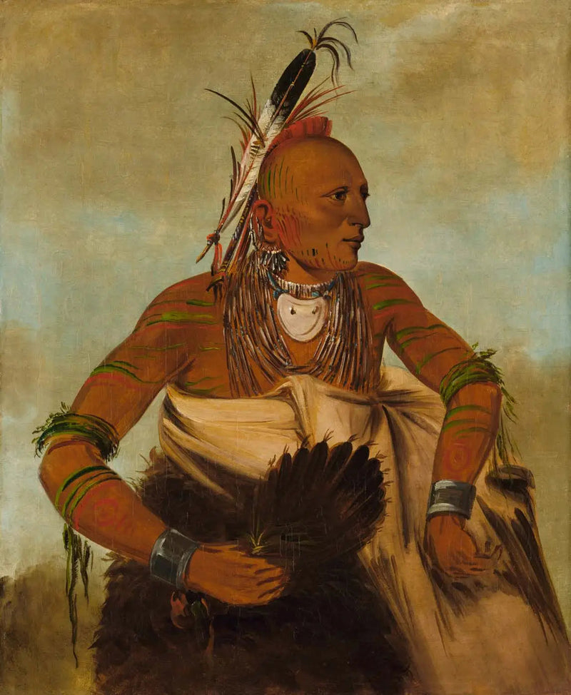 Wa-ho-béck-ee, kaunis rohkea - George Catlin
