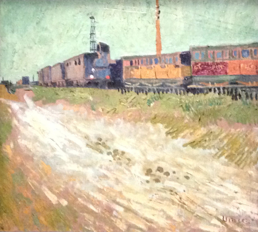 Rautatievaunut Arlesissa - Vincent van Gogh