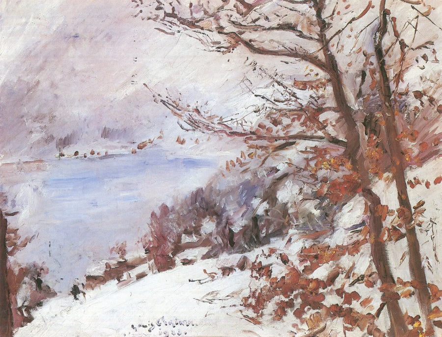 Walchensee talvella - Lovis Corinth