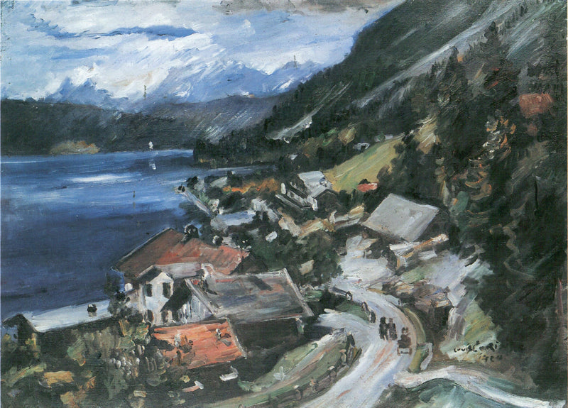Walchensee, Serpentiini - Lovis Corinth