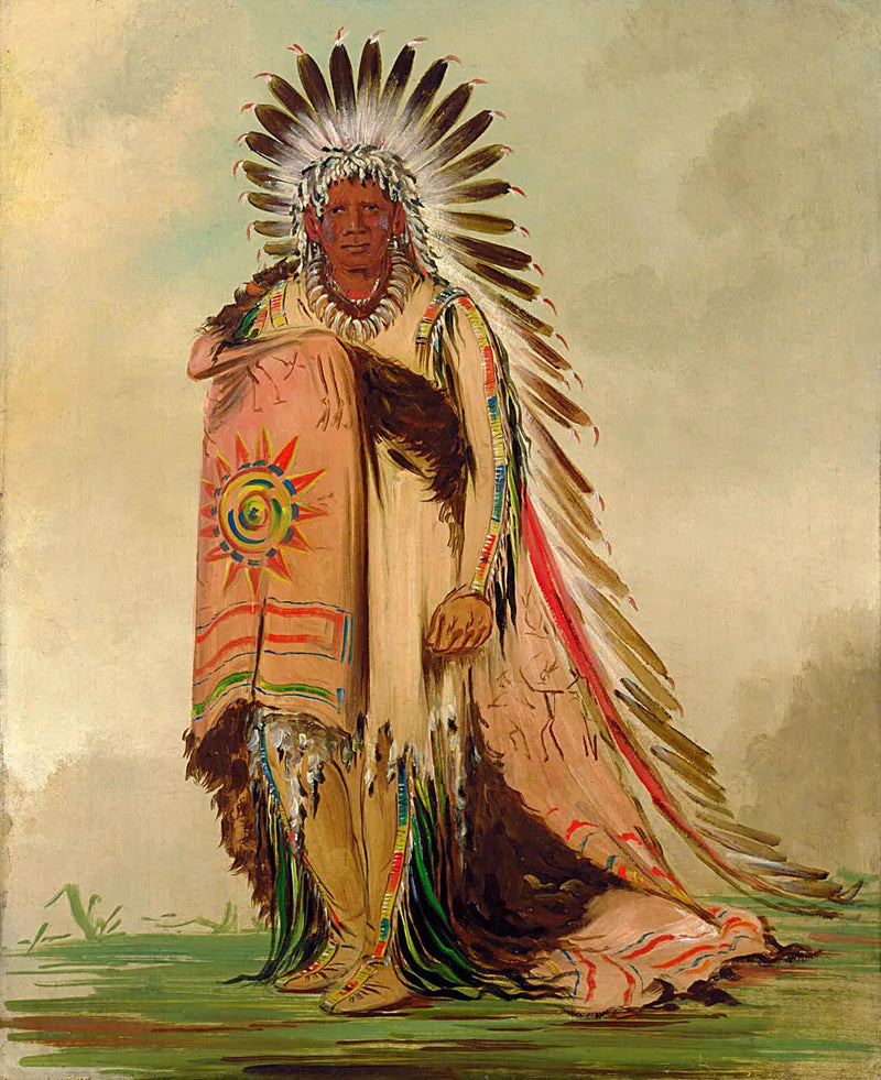 Wán-ee-ton, heimojohtaja - George Catlin