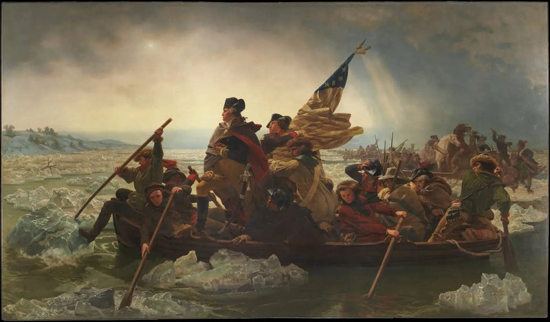 Washington ylittää Delaware-joen - Emanuel Leutze