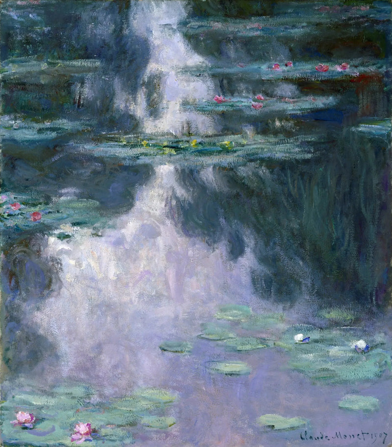 Vesililjat (Nymphéas) - Claude Monet