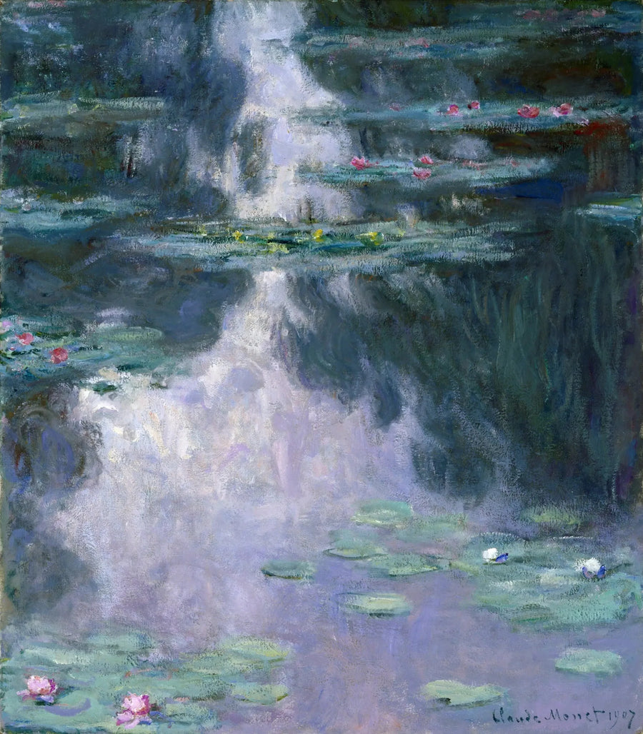 Vesililjat (Nymphéas) - Claude Monet