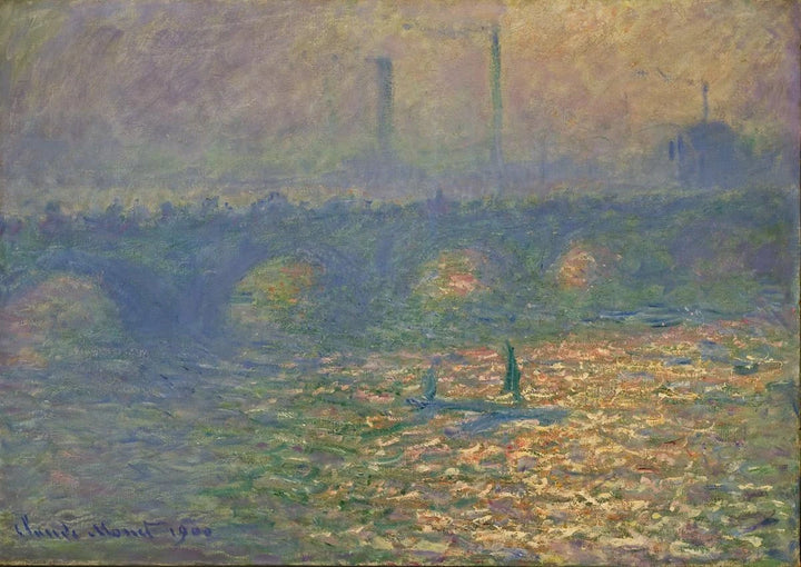 Waterloo Bridge, Santa Barbara W1555 - Claude Monet