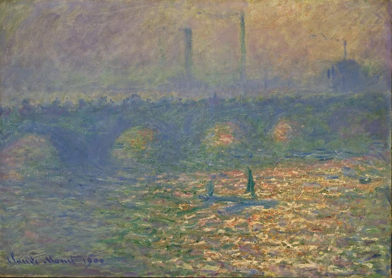 Waterloon silta - Claude Monet