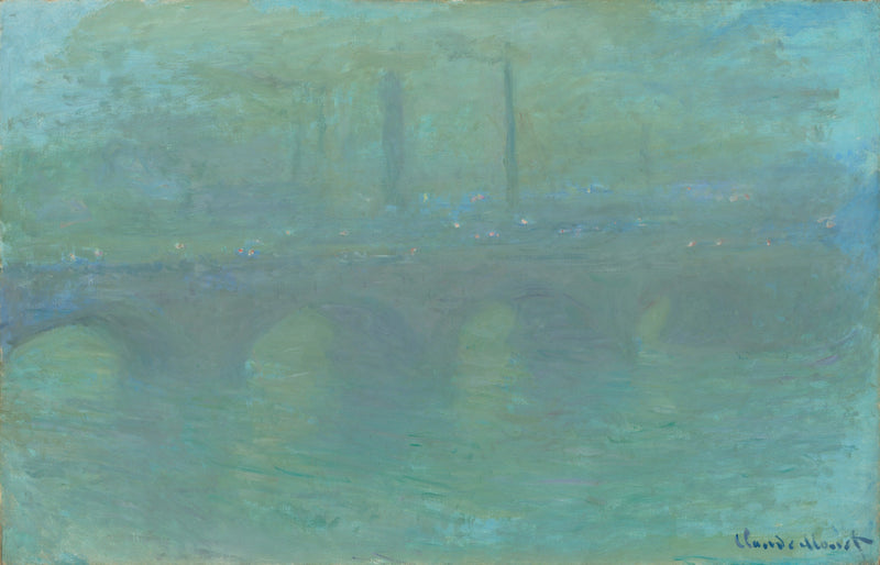 Waterloon silta - Claude Monet