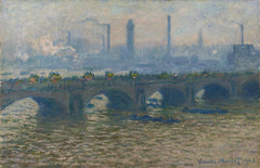 Waterloo Bridge, harmaa sää - Claude Monet