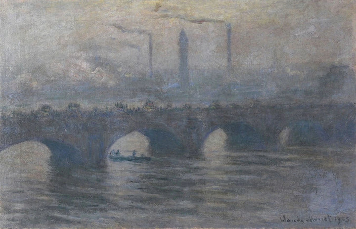 Waterloo Bridge, harmaa sää W1562 - Claude Monet