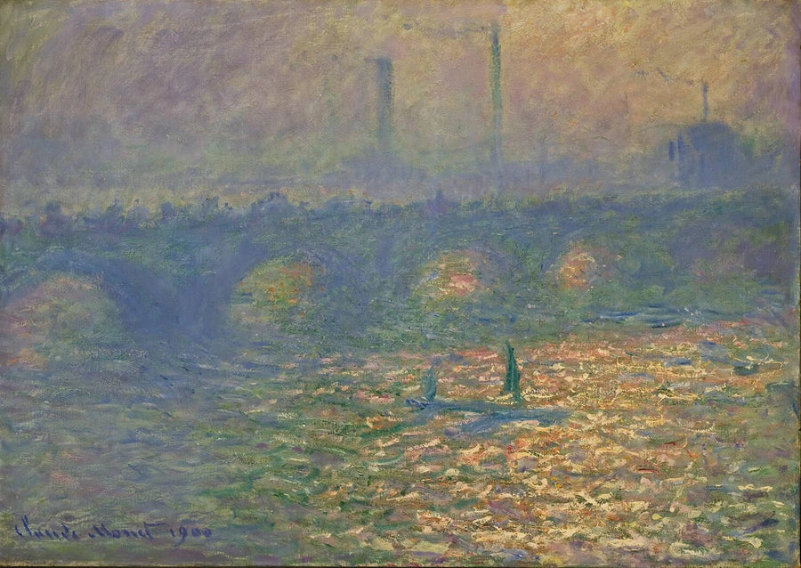 Waterloon silta - Claude Monet