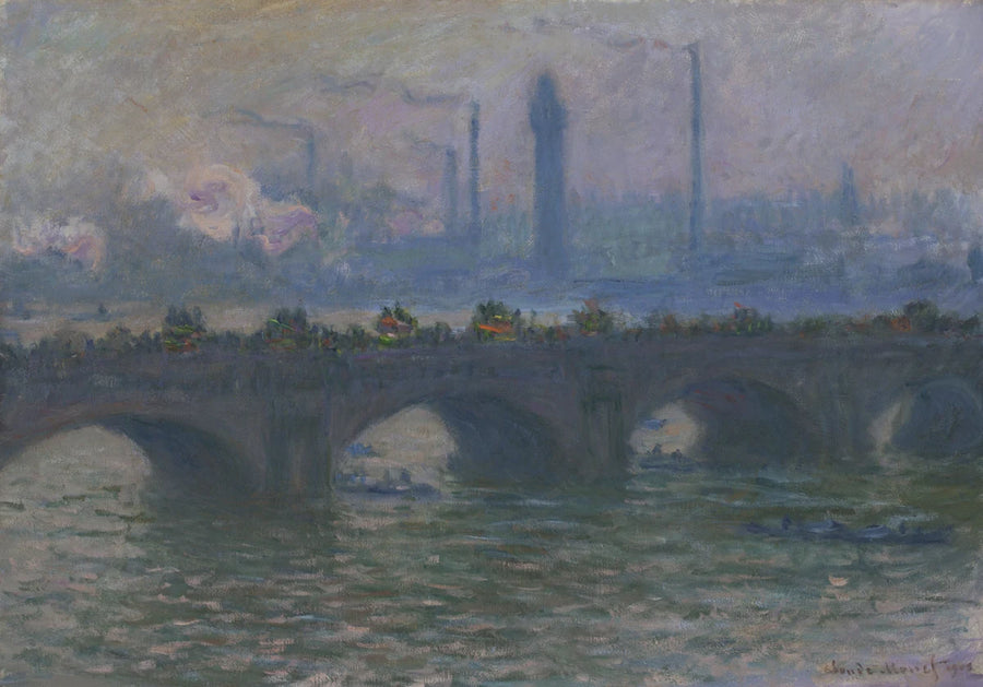 Waterloon silta - Claude Monet