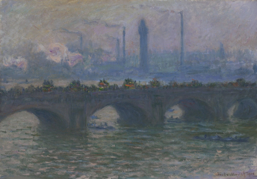 Waterloon silta - Claude Monet