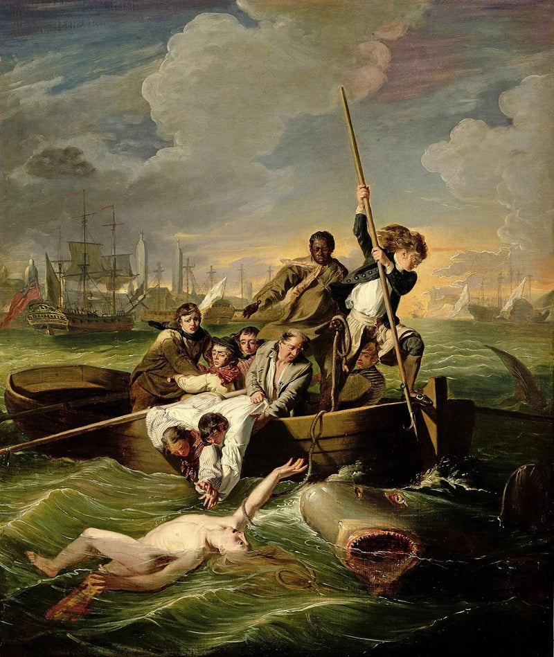 Watson ja hai - John Singleton Copley