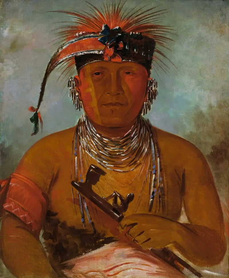 Wée-ke-rú-law, Se, joka vaihtaa - George Catlin