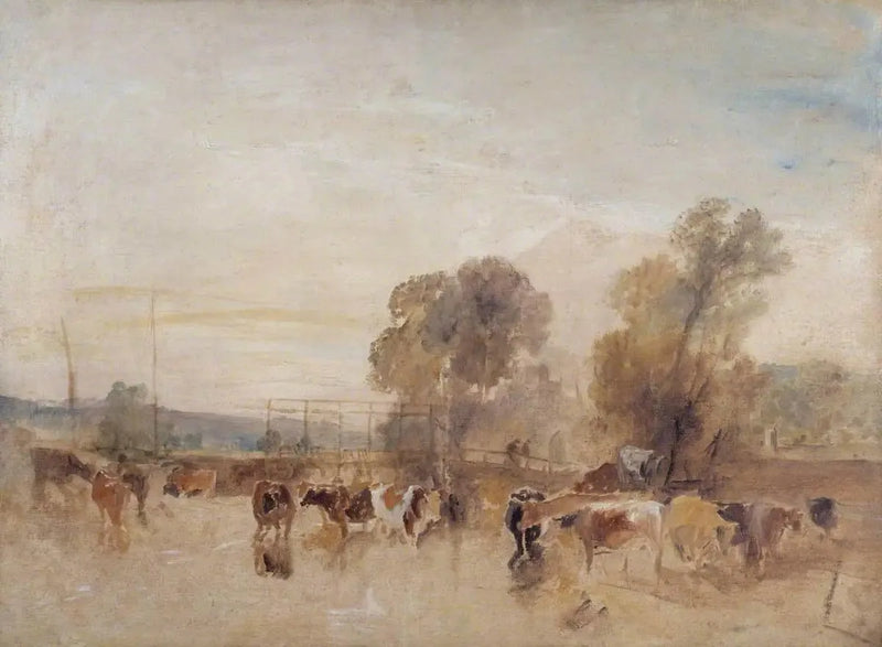 Weir ja karja - J. M. W. Turner