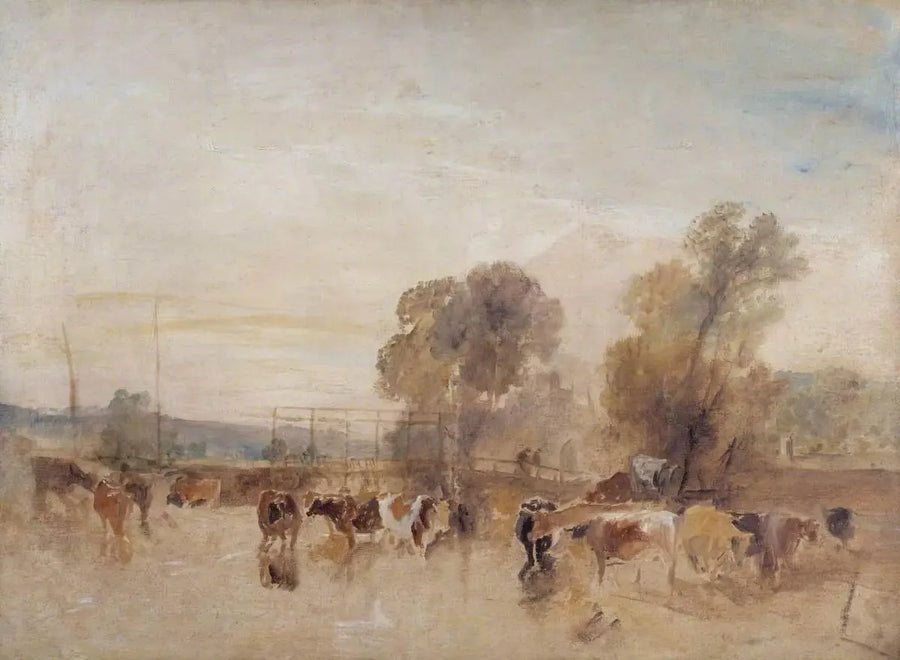 Weir ja karja - J. M. W. Turner