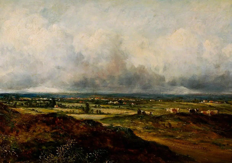 West End Fields ja kohti Harrow, Lontoo - John Constable