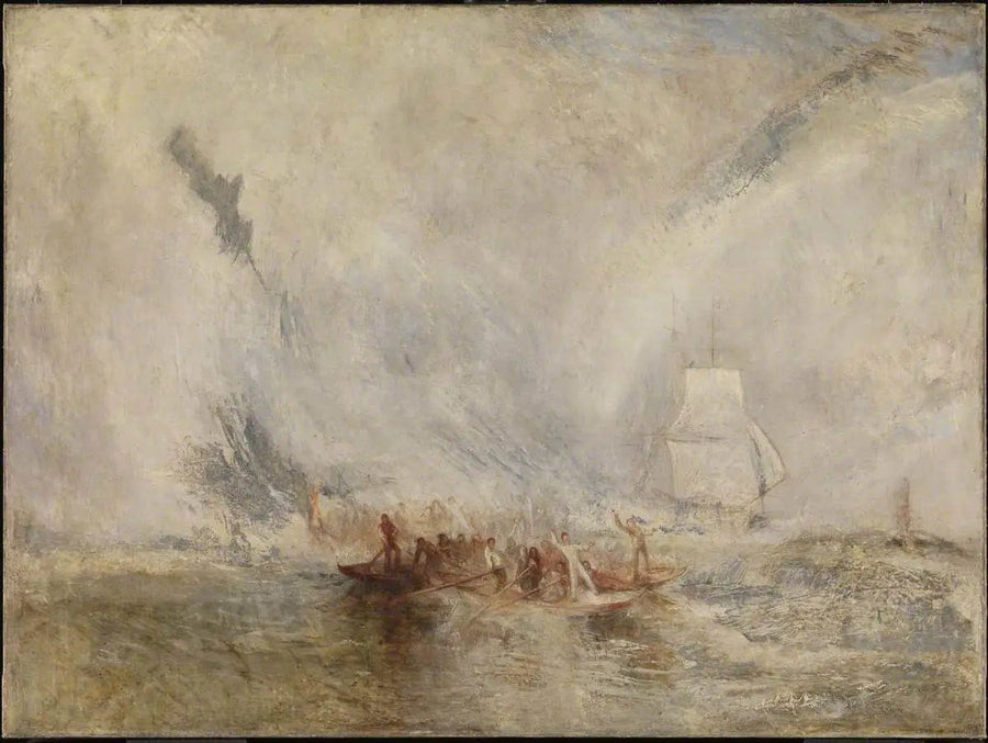Valaanpyytäjät - J. M. W. Turner