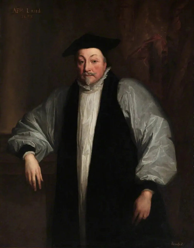 William Laud (1573–1645), Canterbury-arkkipiispa - Antoine van Dyck