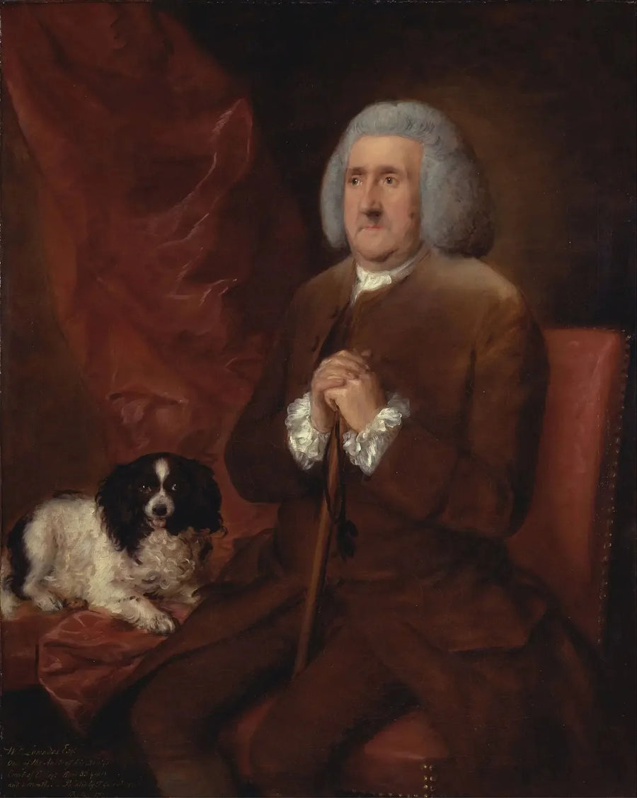 William Lowndes, kuningattaren rahastonhoitajan oikeudenvalvoja - Thomas Gainsborough