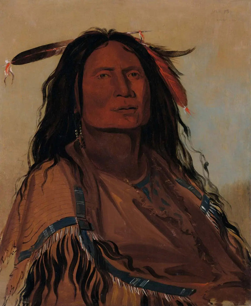 Wúk-mi-ser, Maissi, Miniconjou-soturi - George Catlin