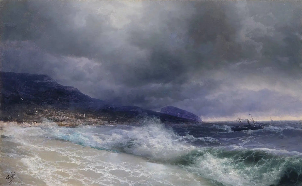 Yalta - Ivan Aïvazovski - Alpha Reproduction