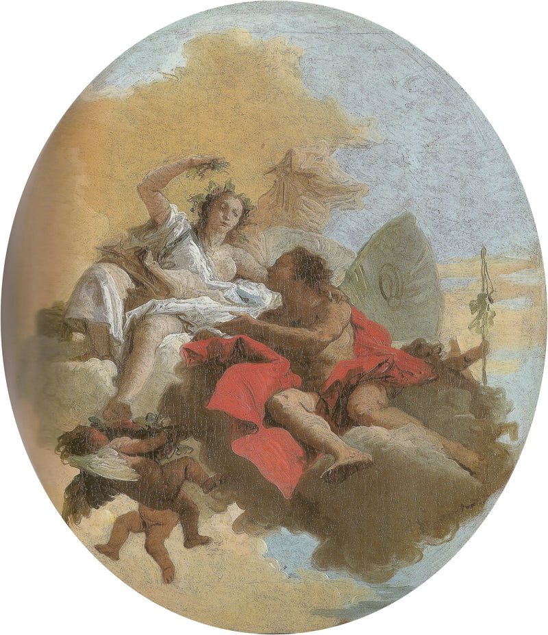 Zéphyr et Flore - Giovanni Battista Tiepolo