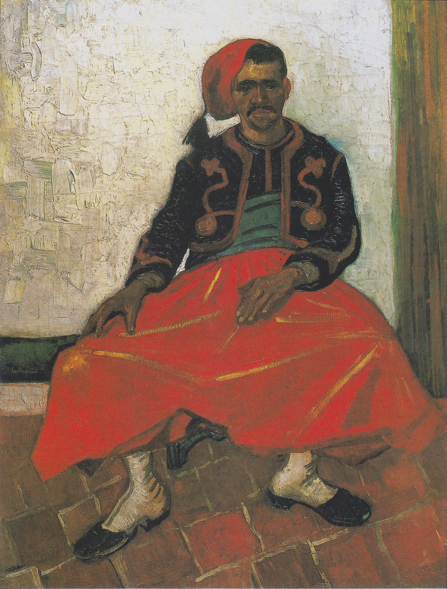 Istuva zouave - Vincent van Gogh