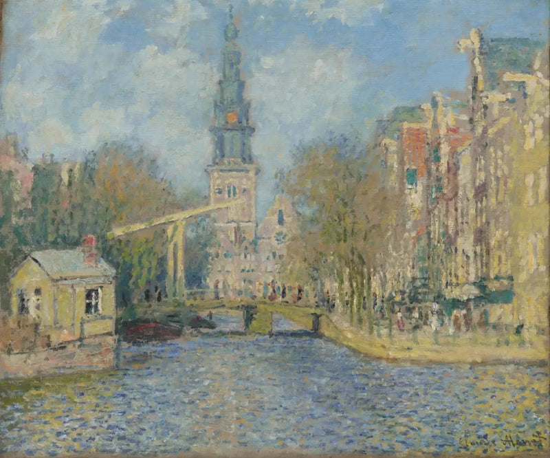 Zuiderkerk Amsterdamissa W309 - Claude Monet