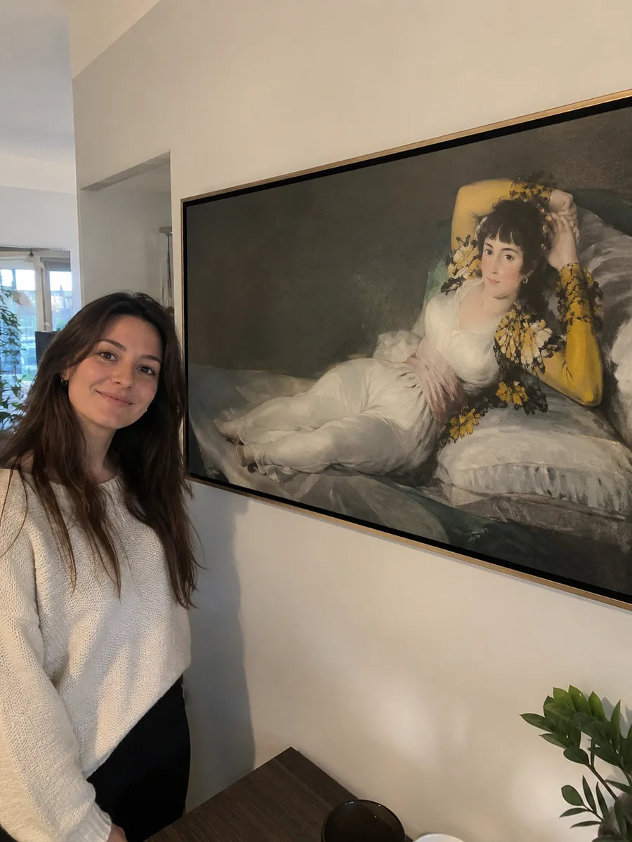 An artwork in its surroundings